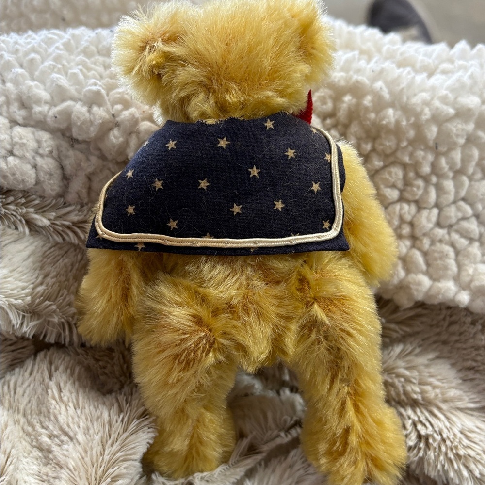 Mohair Teddy Bear with Pinwheel - Picture 2 of 4